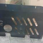 سینی زیر موتور KMC J7 فلزی  ضخیمترین سنگینتر رنگ کوره ای در یدک ماشین 24