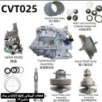 قطعات گیربکس CVT025 در یدک ماشین 24